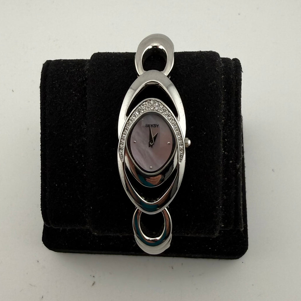 Seksy by Sekonda B4281 Ladies Crystal Set Pink Dial Bracelet Watch Fully Tested and Working- £10.00