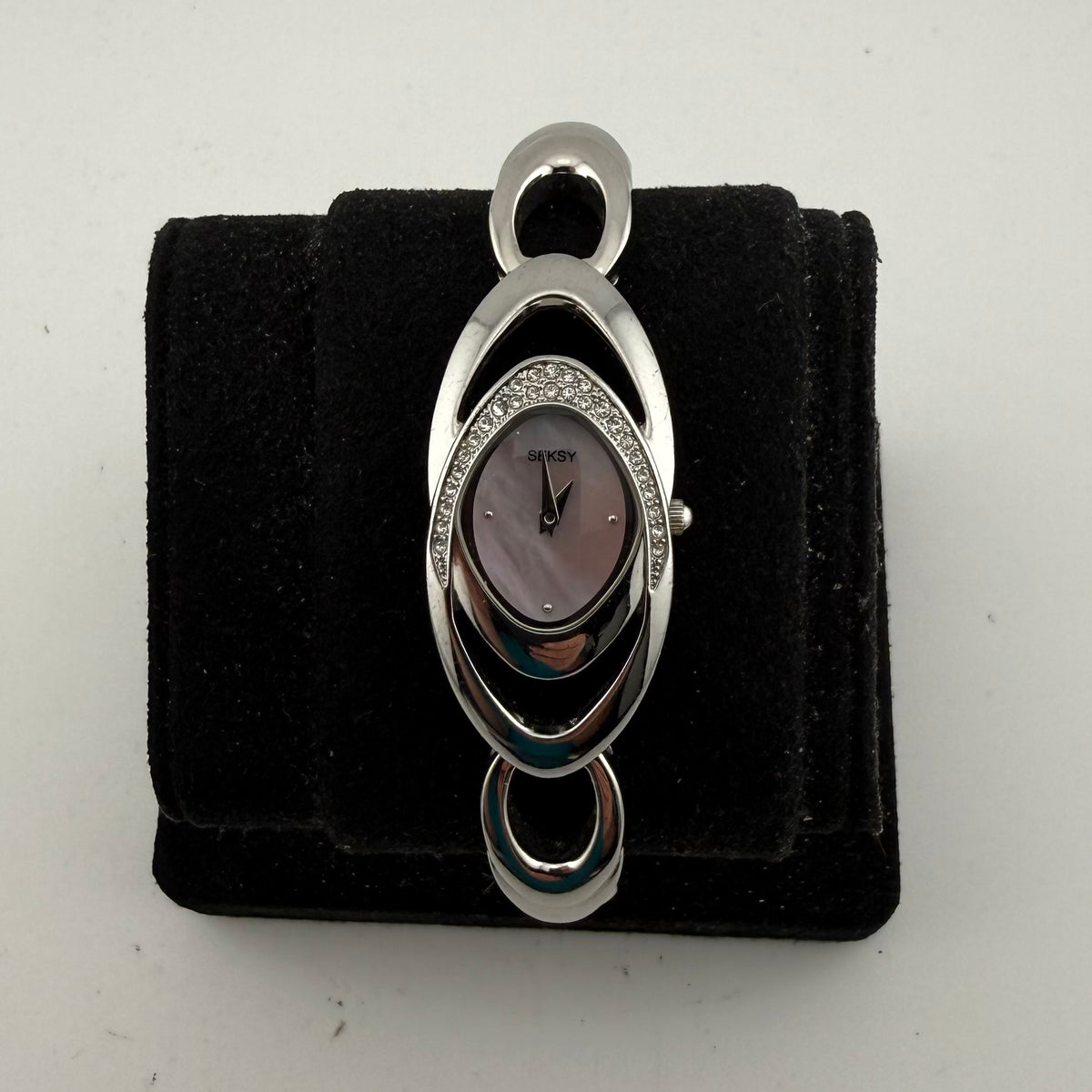 Seksy by Sekonda B4281 Ladies Crystal Set Pink Dial Bracelet Watch Fully Tested and Working- £10.00