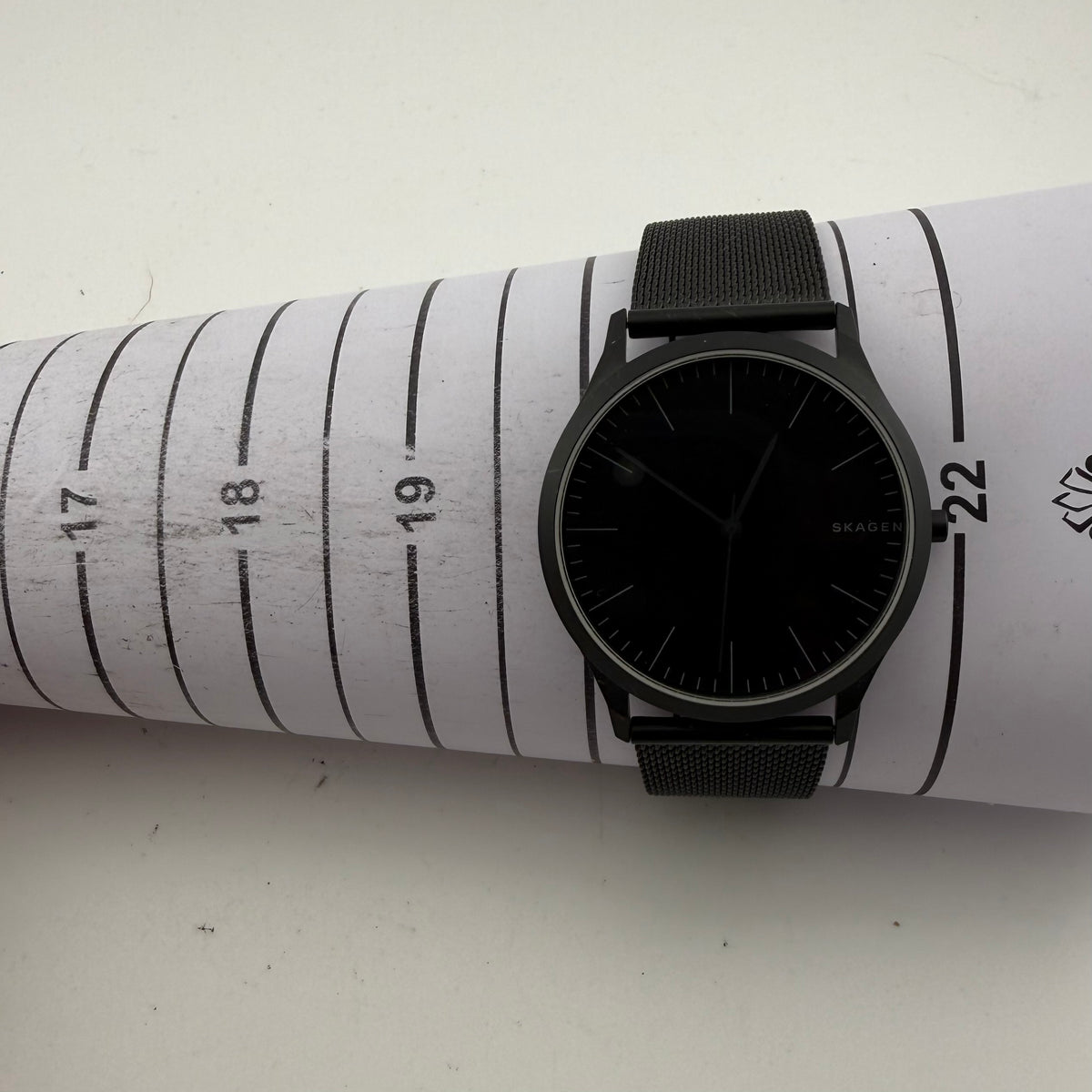 Skagen Jorn SKW6422 Black Mesh Bracelet Gents Quartz Watch 40mm Fully Tested and Working- £45.00