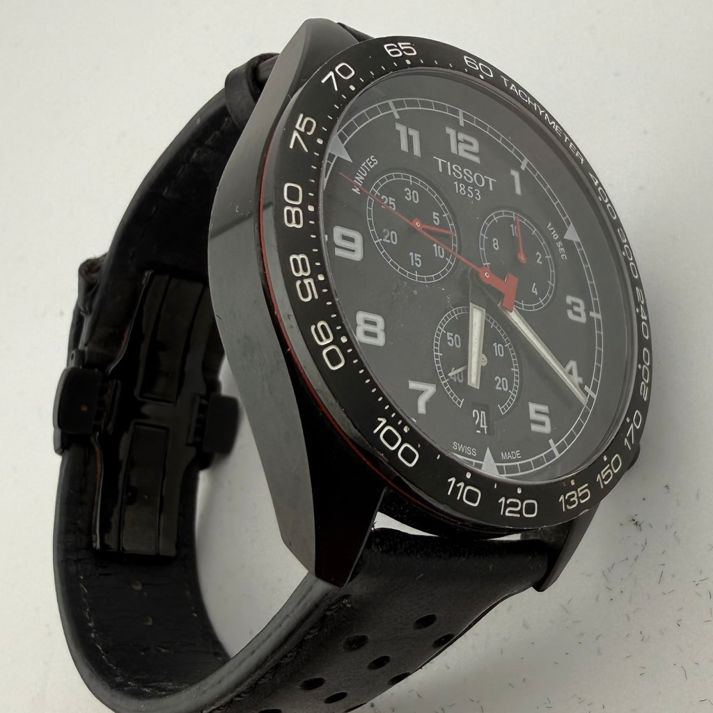 Tissot PRS 516 T131.617.36.052.00 Black PVD Chronograph 45mm Box & Manual (Fully Tested and Working0- £245.00