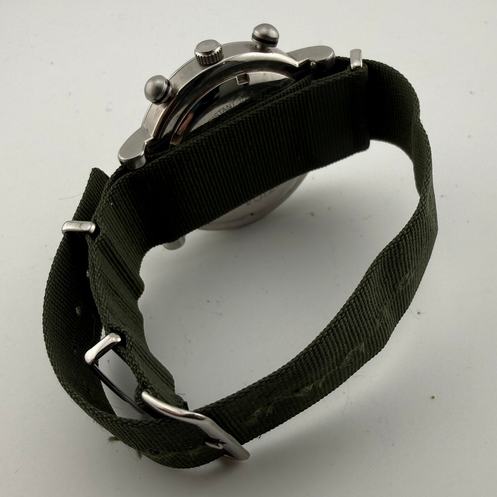 Nautica Men’s Dark Green Dial Quartz Chronograph Tachymeter 48mm Watch (Fully Tested and working)- £60.00