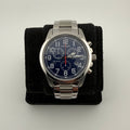 Citizen Eco-Drive H500 Chronograph Blue Dial Stainless Steel 44mm Boxed (Fully Tested and working)- £130.00