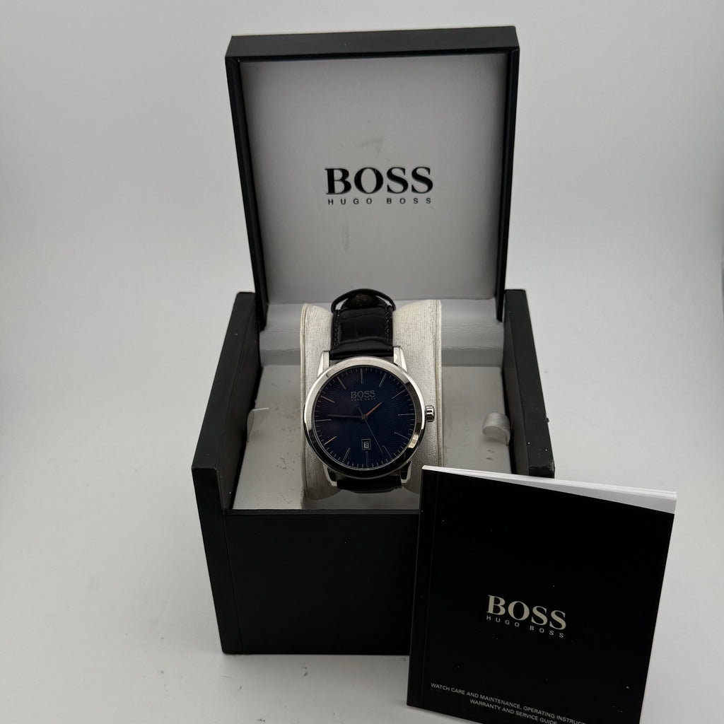 Hugo Boss 1513400 HB.287.1.14.2921 Gents Blue Dial Quartz Watch Fully Tested and Working- £65.00