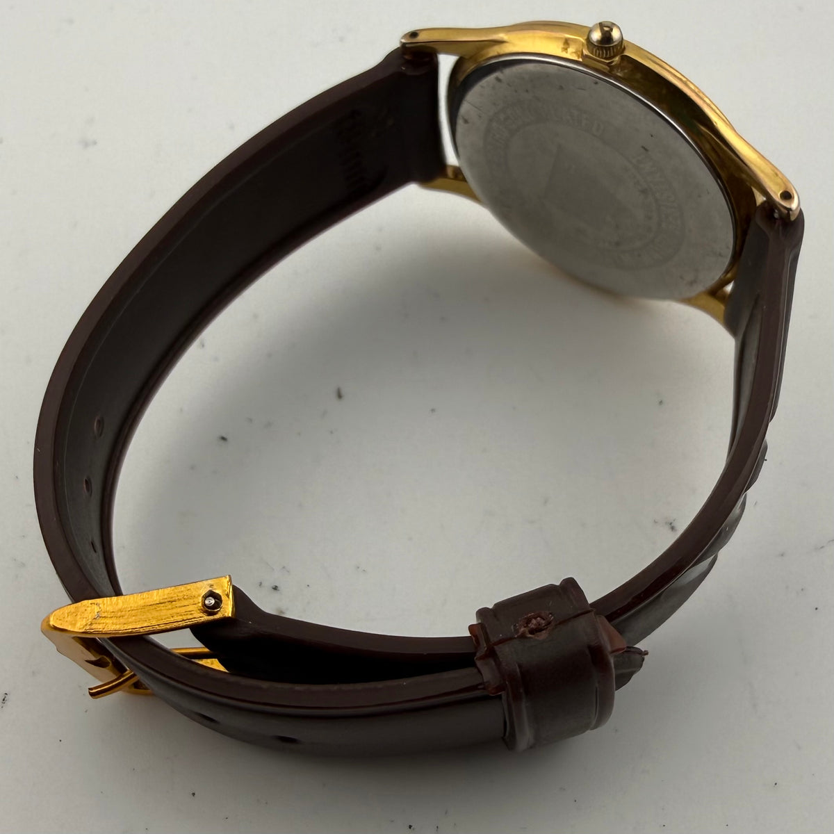 Avia Classic Mens Gold Tone Quartz Watch Fully Tested and Working- £30.00