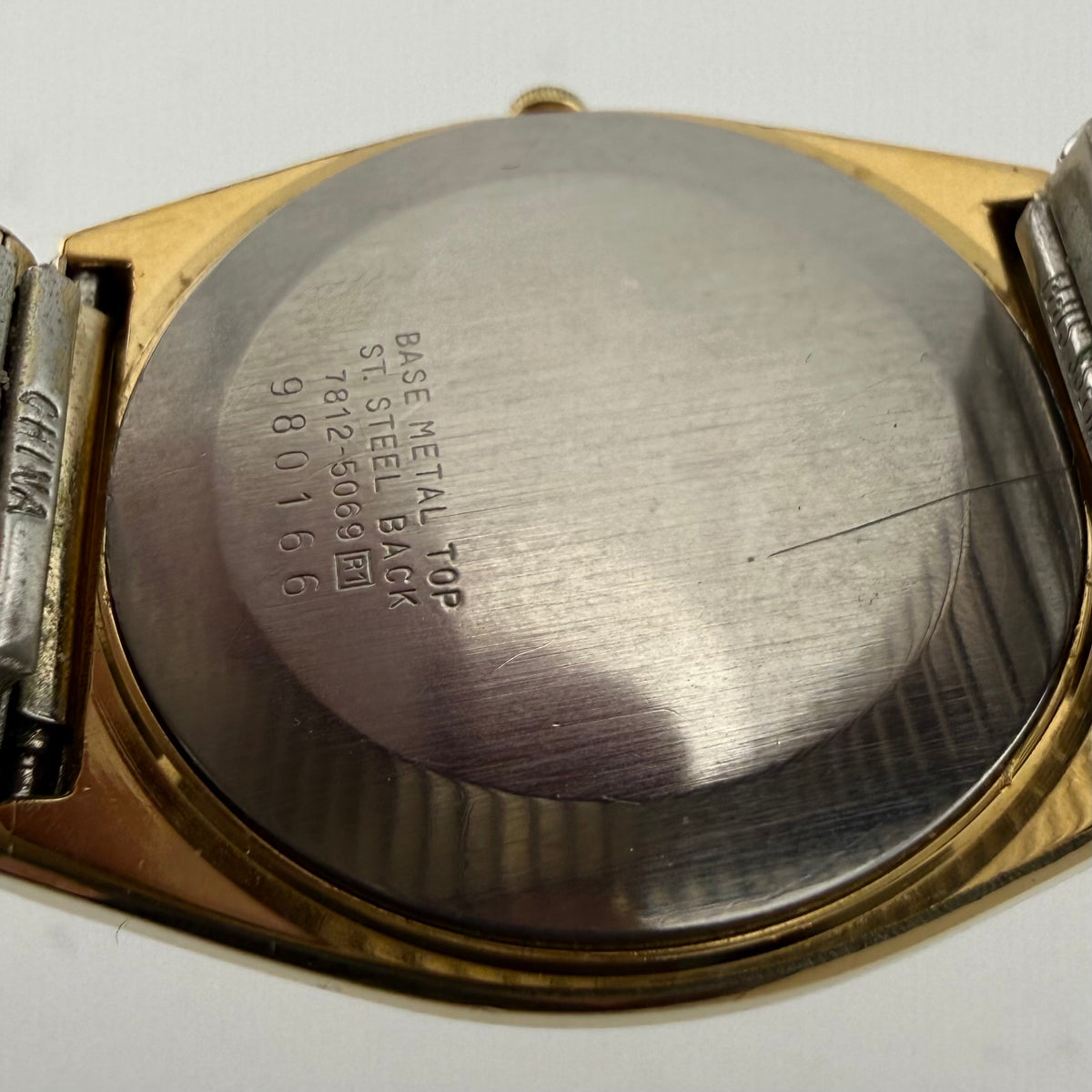 Vintage Seiko Quartz 7812-5009 Gold Tone August 1979 Watch (Fully Tested and working)- £75.00