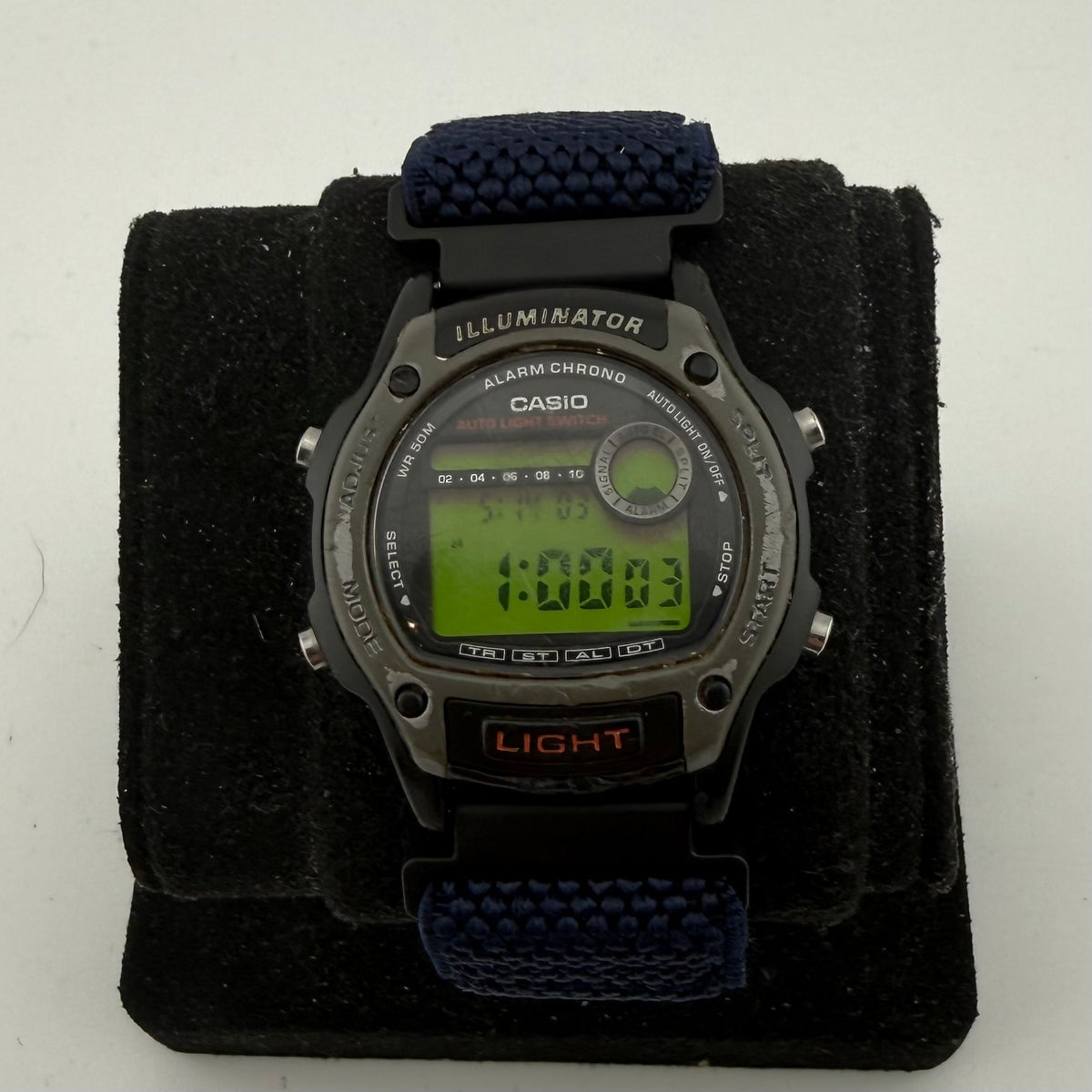 Casio W-86 3298 Illuminator Electro Luminescence Digital Watch 50M Fully Tested and Worki- £15.00