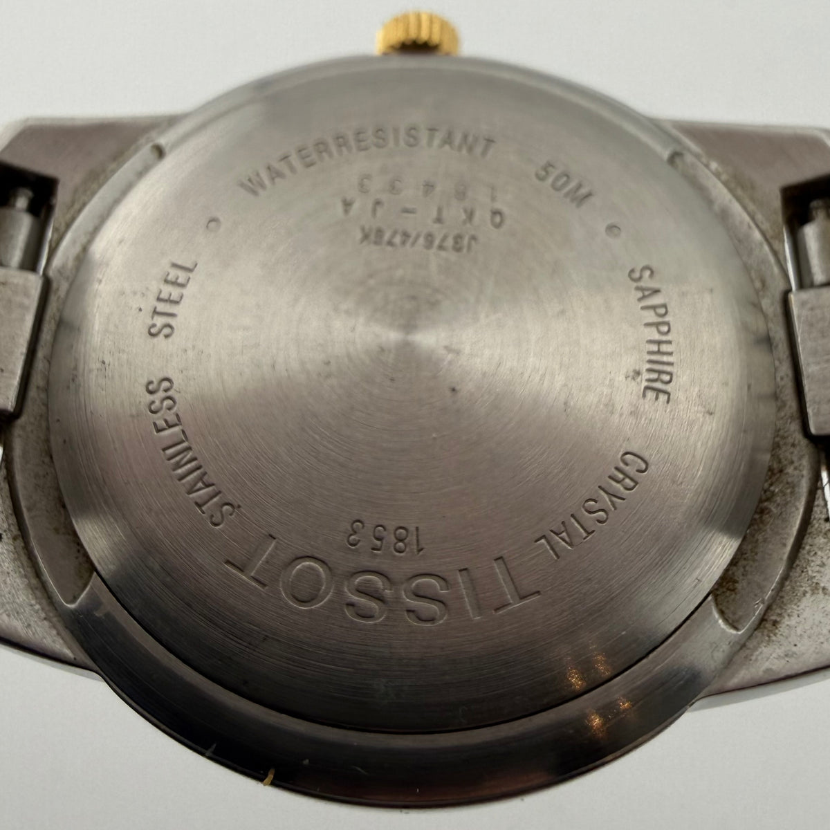 Tissot PR 50 J376/476K Two Tone Swiss Quartz Sapphire Gents Watch Fully Tested and Working- £120.00