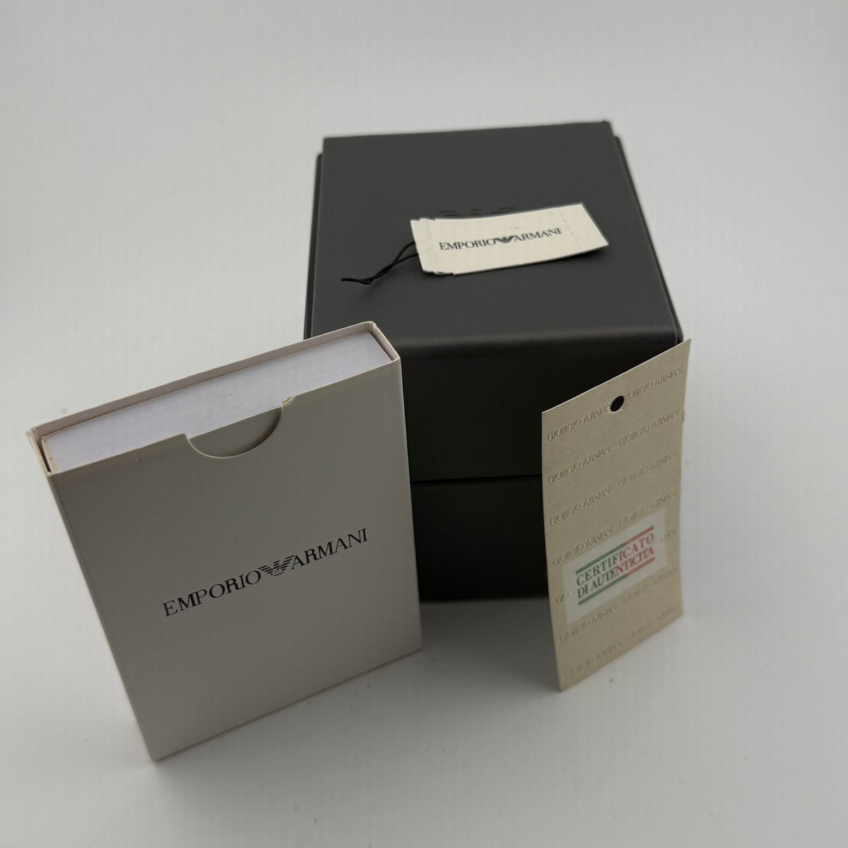 Emporio Armani AR1410 Ceramica Black Rose Gold Chronograph Watch Fully Tested and Working- £80.00