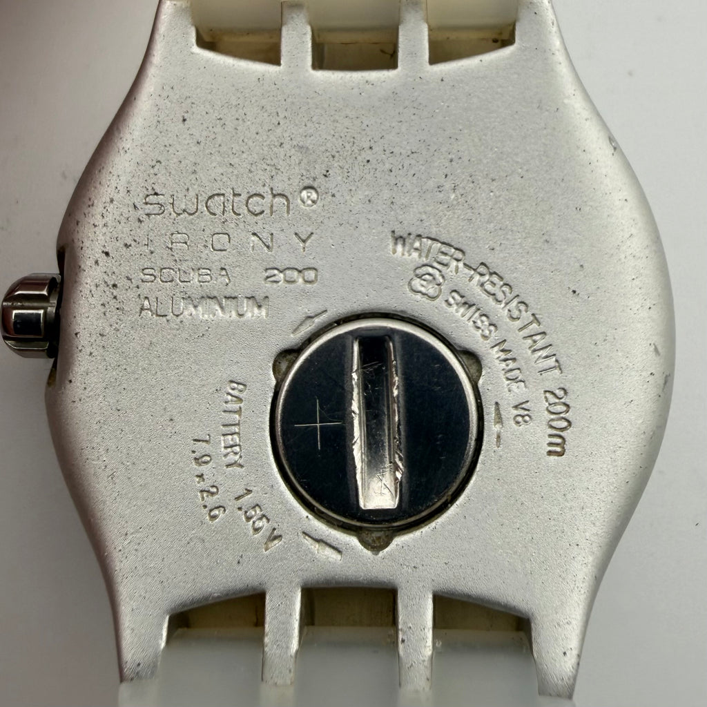Swatch Irony Scuba 200 Aluminium Swiss Gents Watch 200M Fully Tested and Working- £50.00