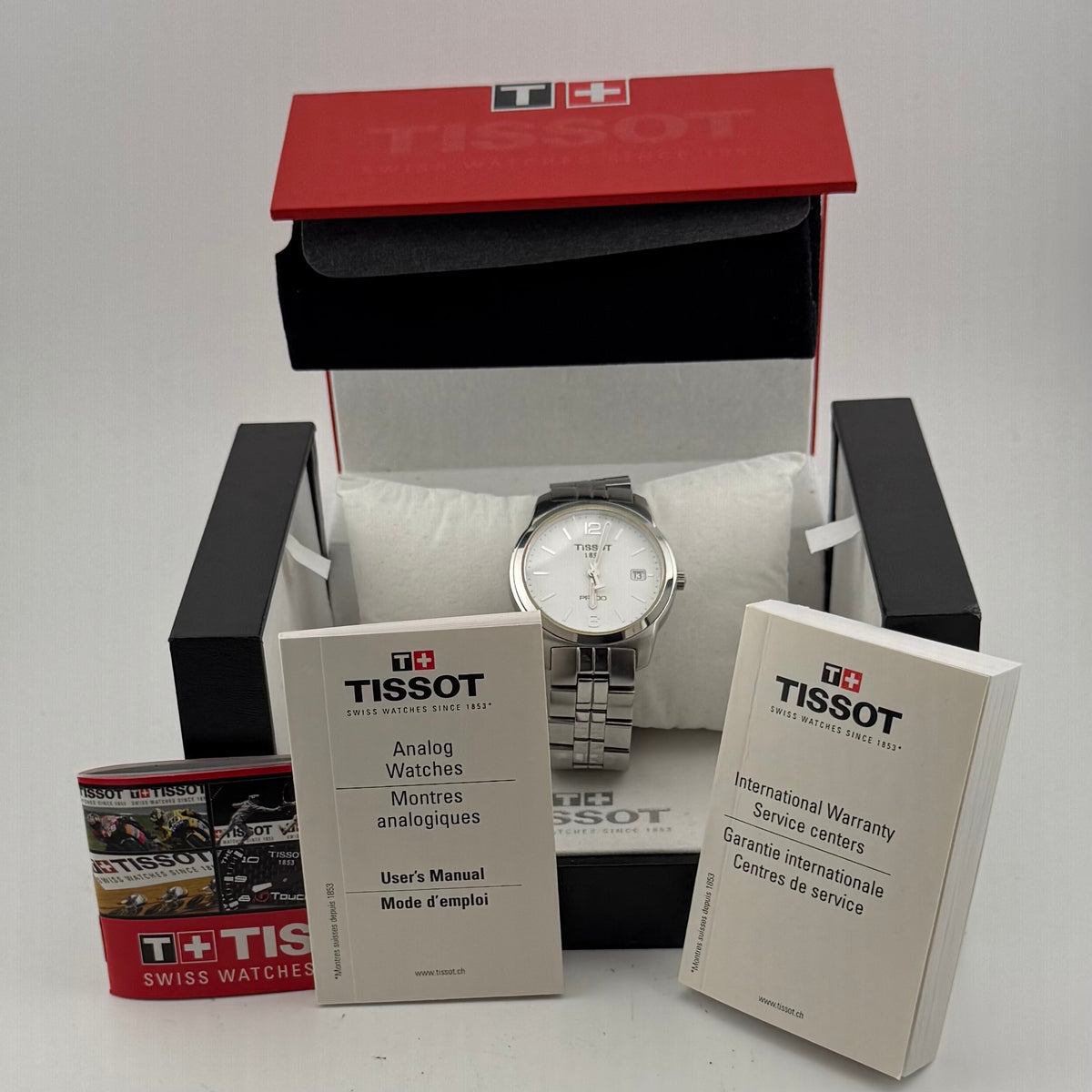 Tissot PR100 T049410B Swiss Made Quartz Gents Watch Fully Tested and Working- £140.00