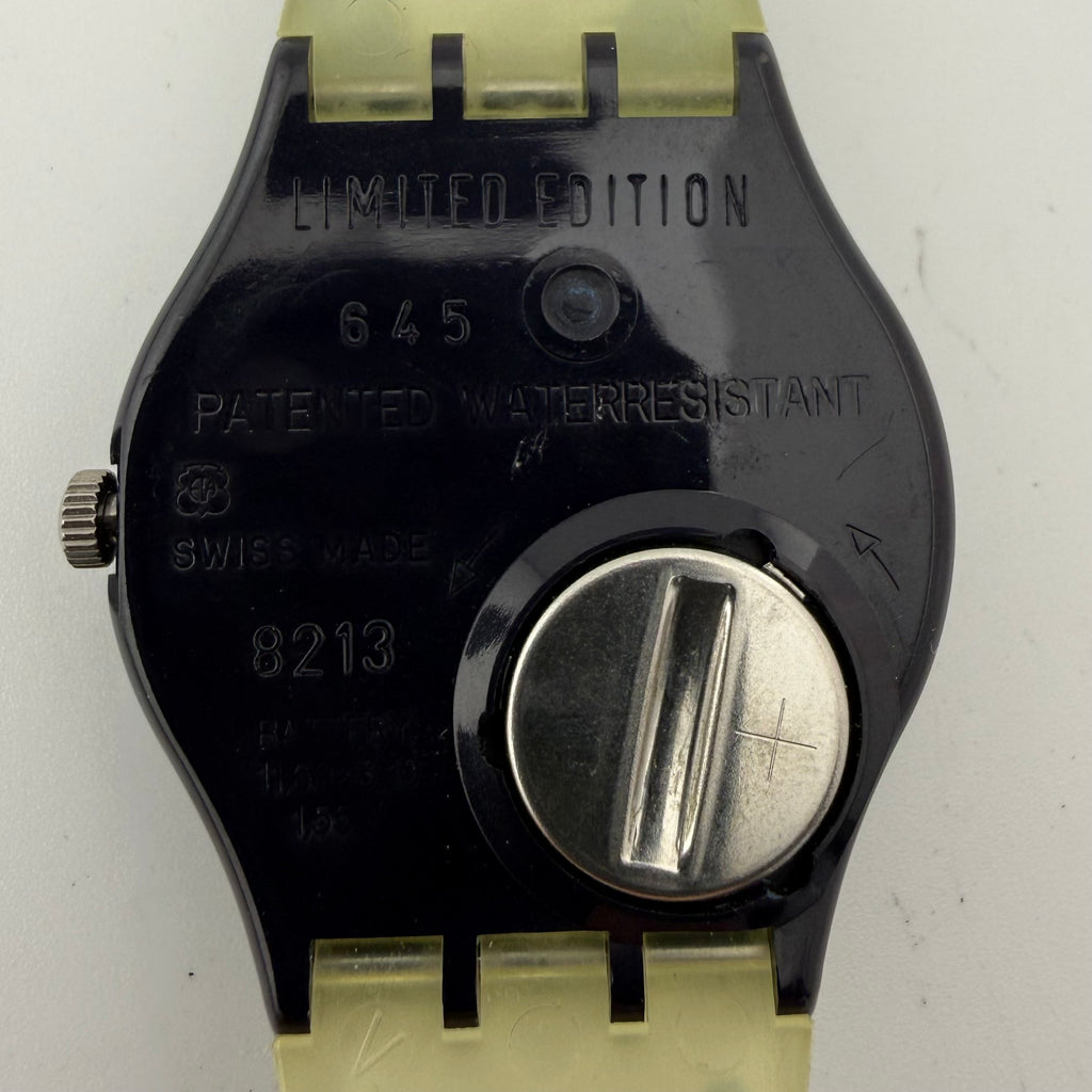Rare 1995 Swatch Gent Limited Edition Hand Watch Boxed (Fully Tested and Working)- £180.00
