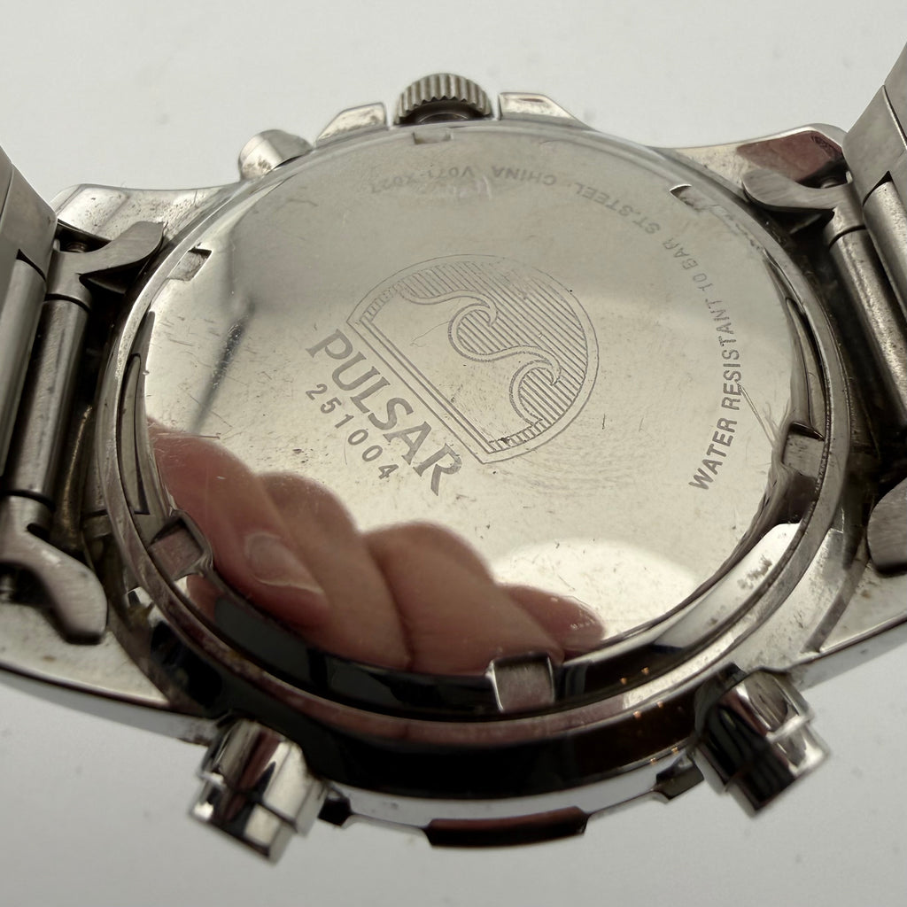 Pulsar V071-X067 Mens Ana-Digi Alarm Chronograph 100M Watch Fully Tested and Working- £45.00