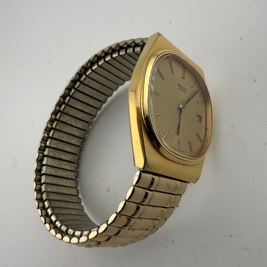 Vintage Seiko Quartz 7812-5009 Gold Tone August 1979 Watch (Fully Tested and working)- £75.00