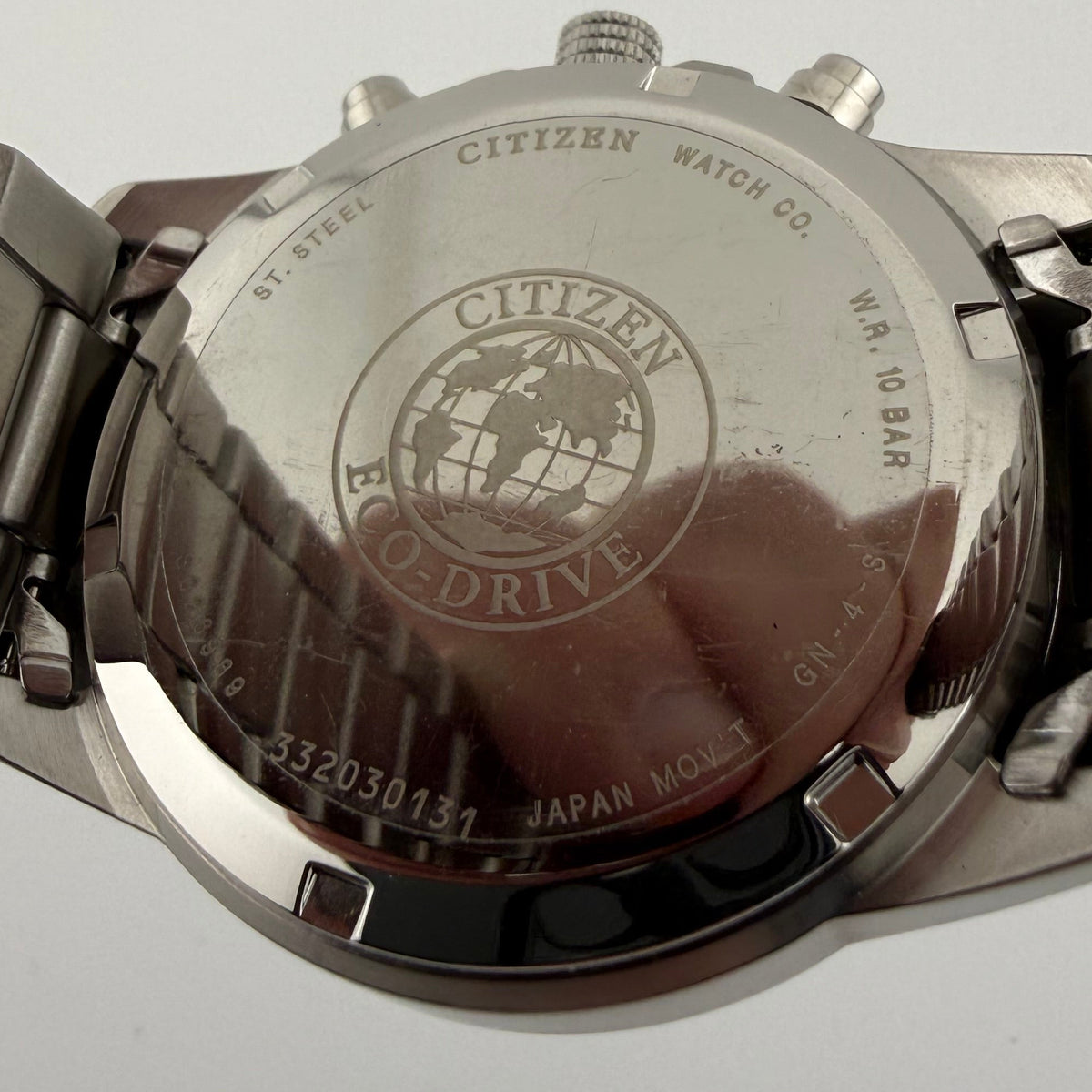 Citizen Eco-Drive H500 Chronograph Blue Dial Stainless Steel 44mm Boxed (Fully Tested and working)- £130.00