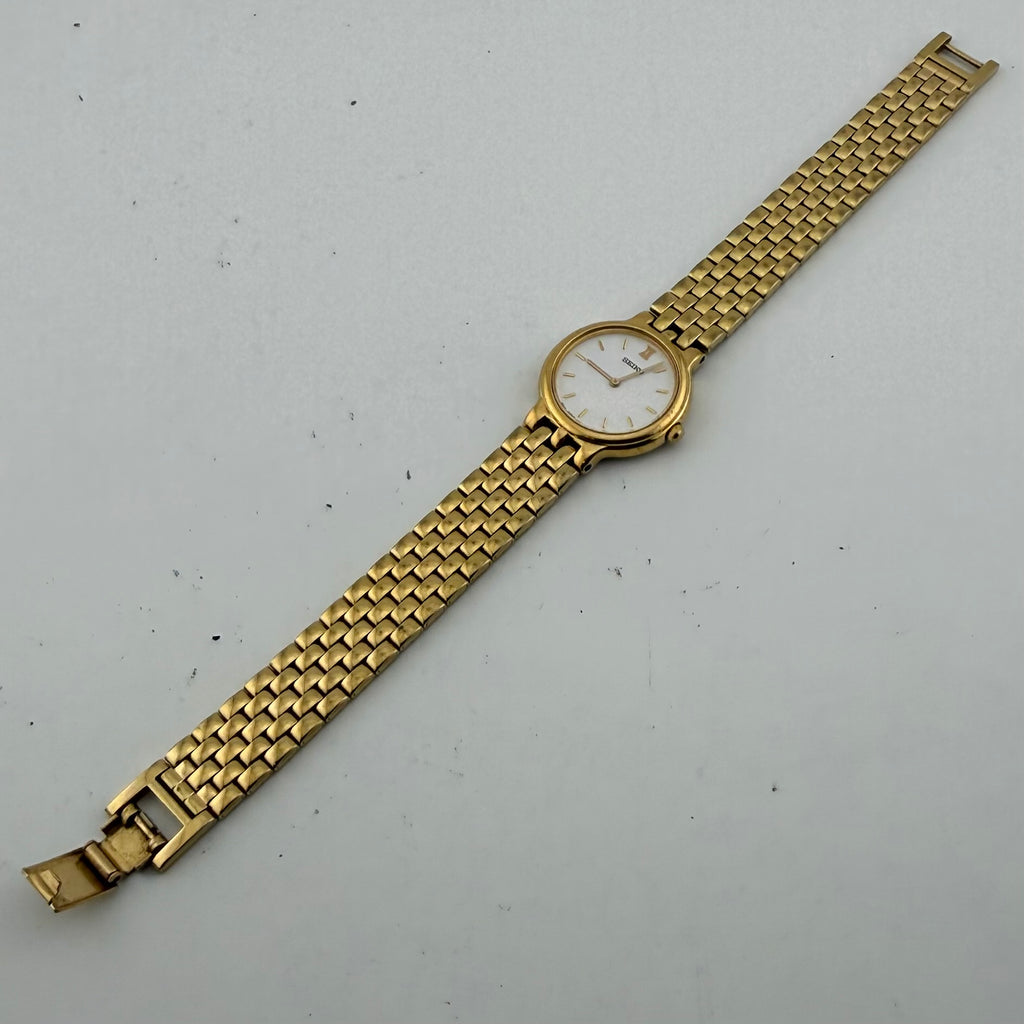 Seiko 1N00-1H90 Ladies Gold Tone Quartz Bracelet Watch Fully Tested and Working- £40.00
