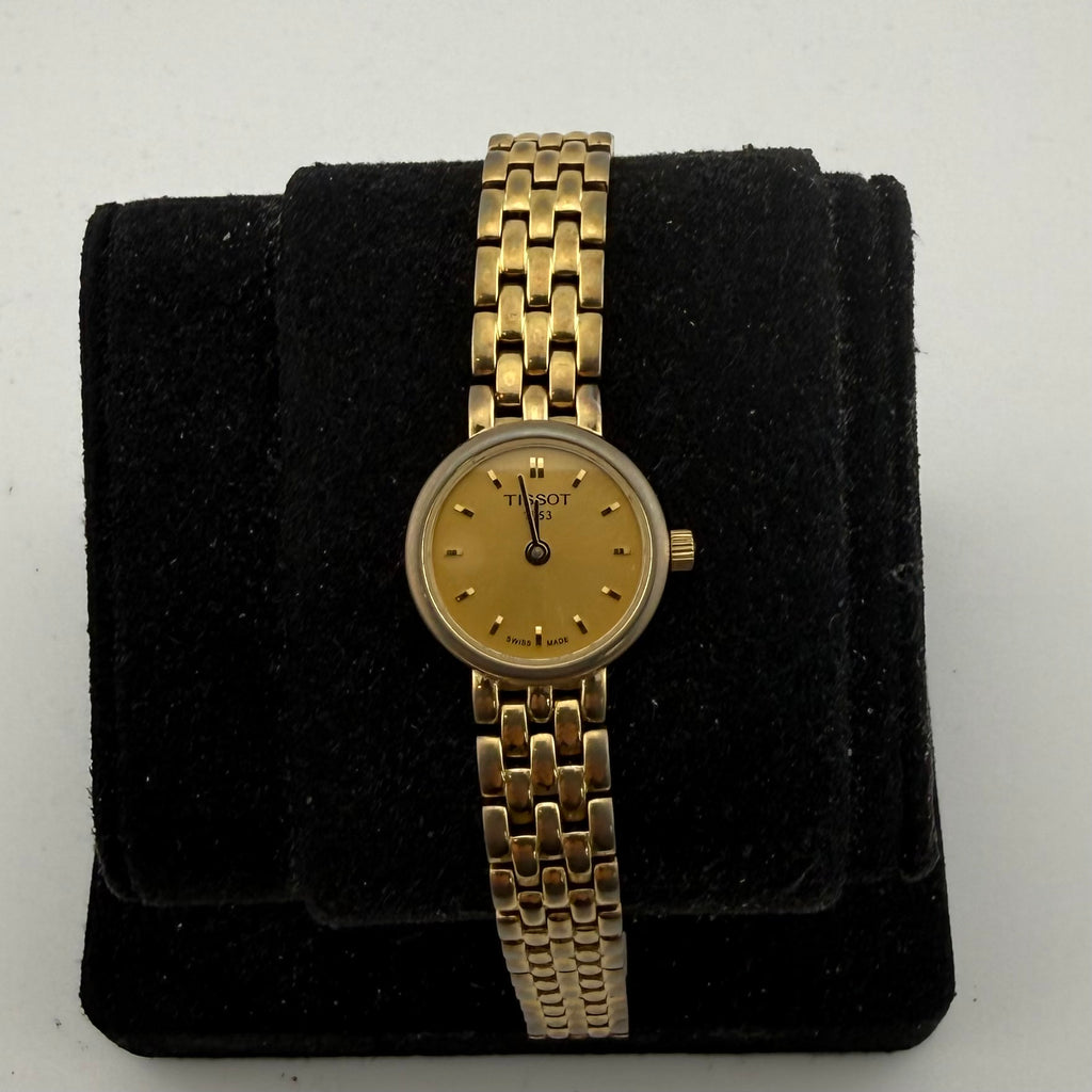 Tissot 1853 Ladies Gold Tone Swiss Made Quartz Bracelet Watch T083009A Fully Tested and  Working- £40.00
