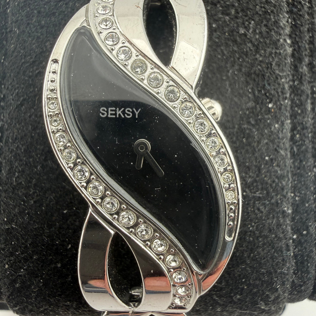 Seksy by Sekonda 4276 Eternal Flame Swarovski Crystal Ladies Watch Fully Tested an- £12.00