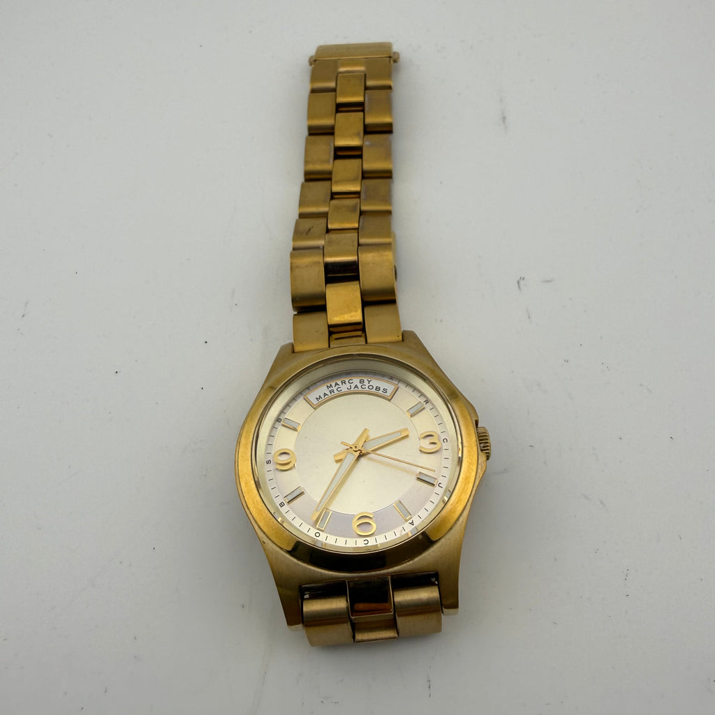 Marc by Marc Jacobs MBM3231 Gold Tone Watch 41mm (Fully Tested and Working)- £40.00