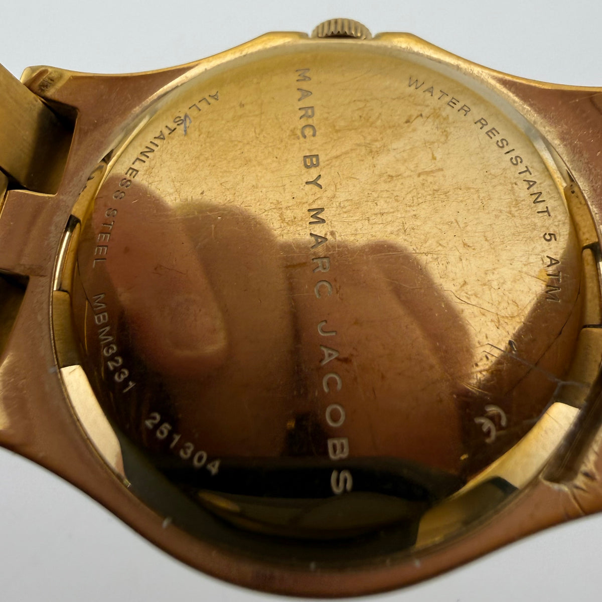 Marc by Marc Jacobs MBM3231 Gold Tone Watch 41mm (Fully Tested and Working)- £40.00