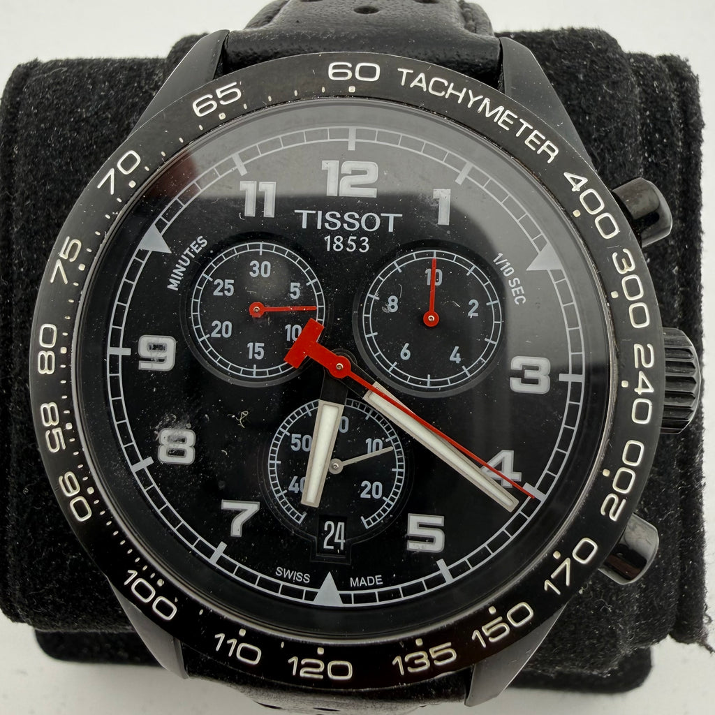 Tissot PRS 516 T131.617.36.052.00 Black PVD Chronograph 45mm Box & Manual (Fully Tested and Working0- £245.00