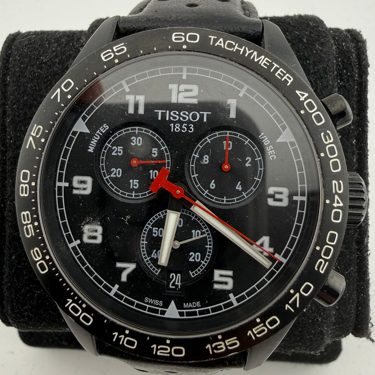 Tissot PRS 516 T131.617.36.052.00 Black PVD Chronograph 45mm Box & Manual (Fully Tested and Working0- £245.00