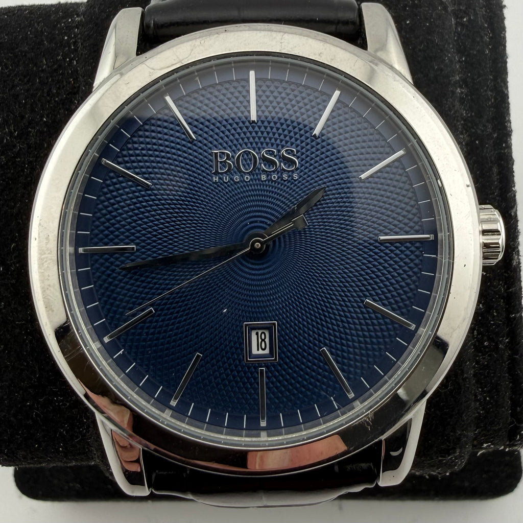 Hugo Boss 1513400 HB.287.1.14.2921 Gents Blue Dial Quartz Watch Fully Tested and Working- £65.00