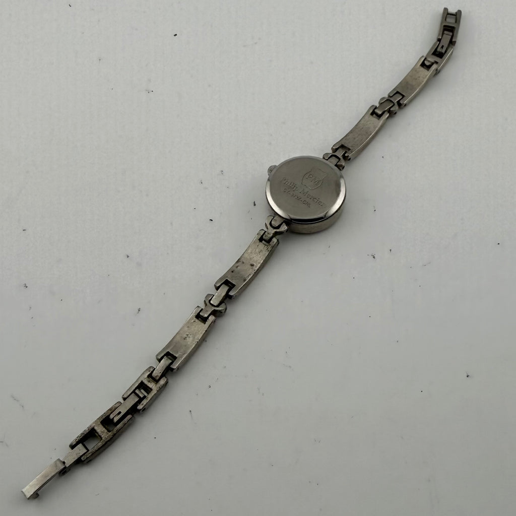 Philip Mercier CY-373X-CNL Ladies Purple Dial Quartz Bracelet Watch Fully Tested and Working- £15.00