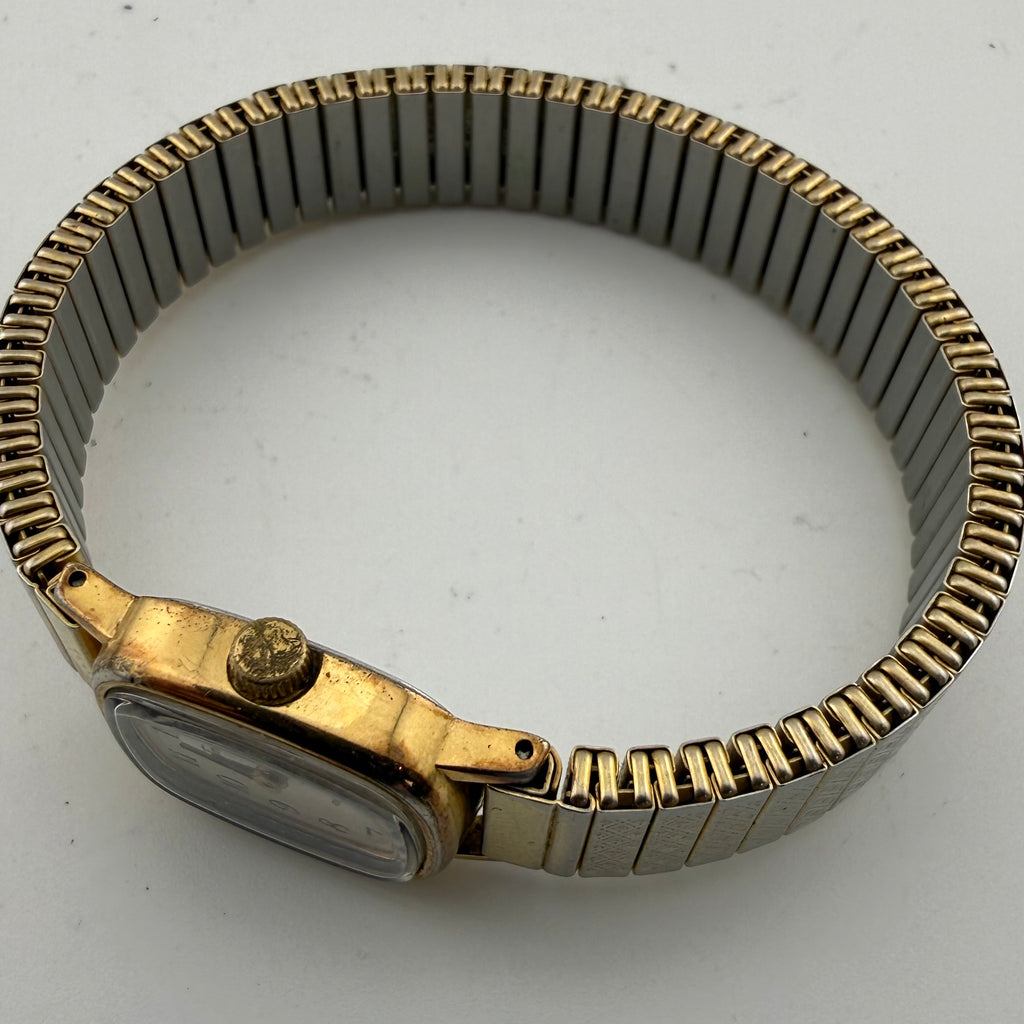 Vintage Timex T65 Ladies Gold Tone Quartz Watch Expansion Bracelet Fully Tested and Working- £10.00