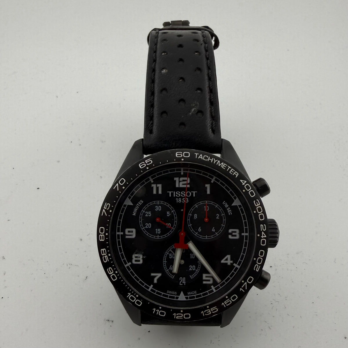 Tissot PRS 516 T131.617.36.052.00 Black PVD Chronograph 45mm Box & Manual (Fully Tested and Working0- £245.00