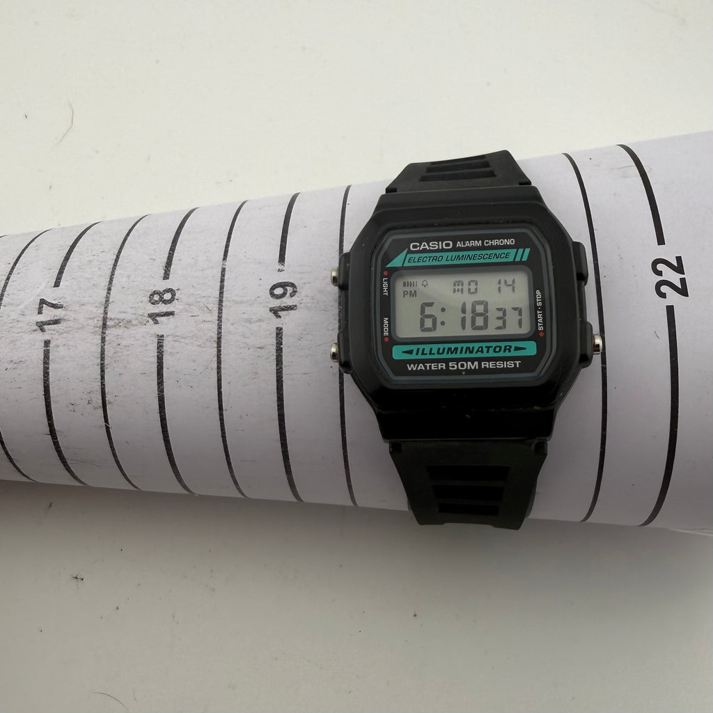 Casio W-86 3298 Illuminator Electro Luminescence Digital Watch 50M Fully Tested and Working- £45.00