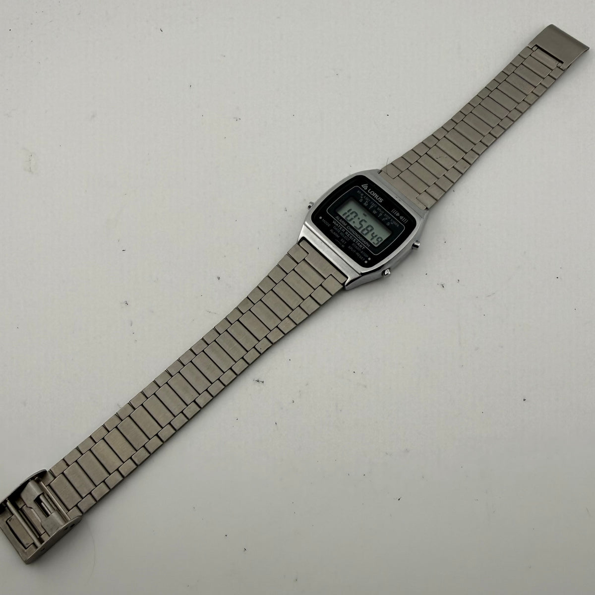 Vintage Lorus Alarm Chronograph Digital Watch Y798-4810 Japan 32mm (Fully Tested and working)- £40.00