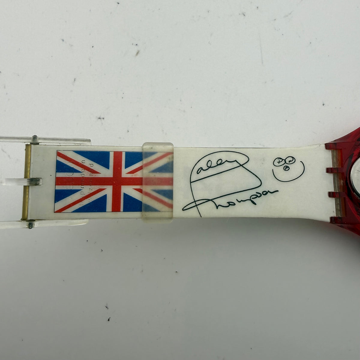 Swatch SCZ105 Daley Thompson Atlanta 1996 Olympic Chronograph Vintage Watch Fully Tested and Working- £45.00