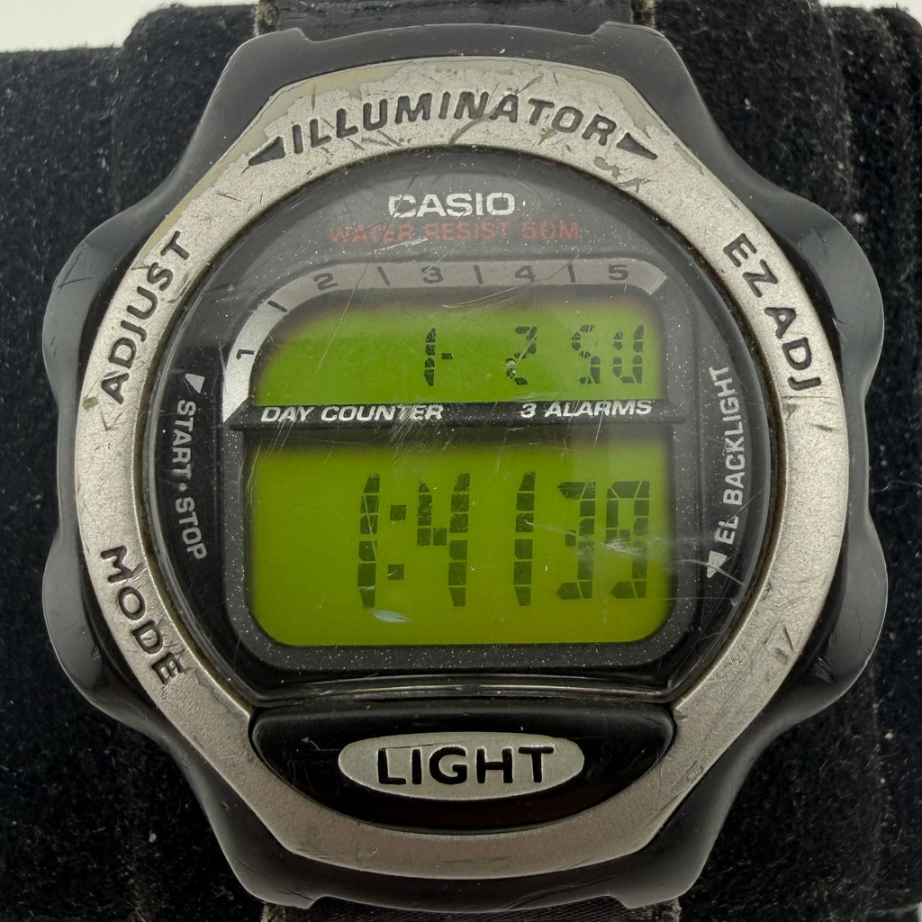 Casio W-69H 2289 Illuminator Digital Watch Day Counter 3 Alarm 50M Fully Tested and Working- £10.00