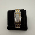 Swarovski Lovely Crystals Square 5096689 Two-Tone Swiss Watch – Boxed + Spare Links- £175.00
