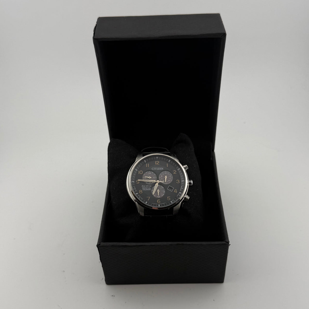 Citizen Eco-Drive E820 Perpetual Calendar Chronograph Alarm Gents Watch Fully Tested and Working - £140.00
