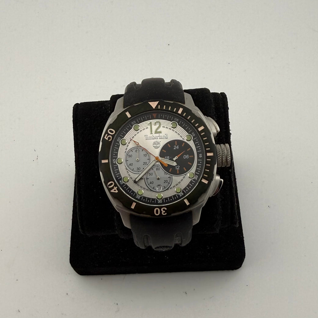 Timberland Ocean Adventure QT7429902 Chronograph 100M Stainless Steel Men’s Watch 51mm- £65.00