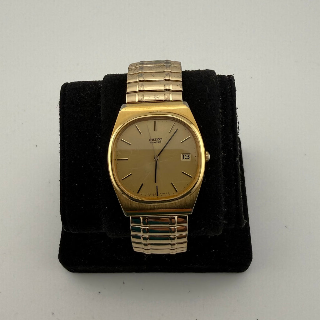 Vintage Seiko Quartz 7812-5009 Gold Tone August 1979 Watch (Fully Tested and working)- £75.00