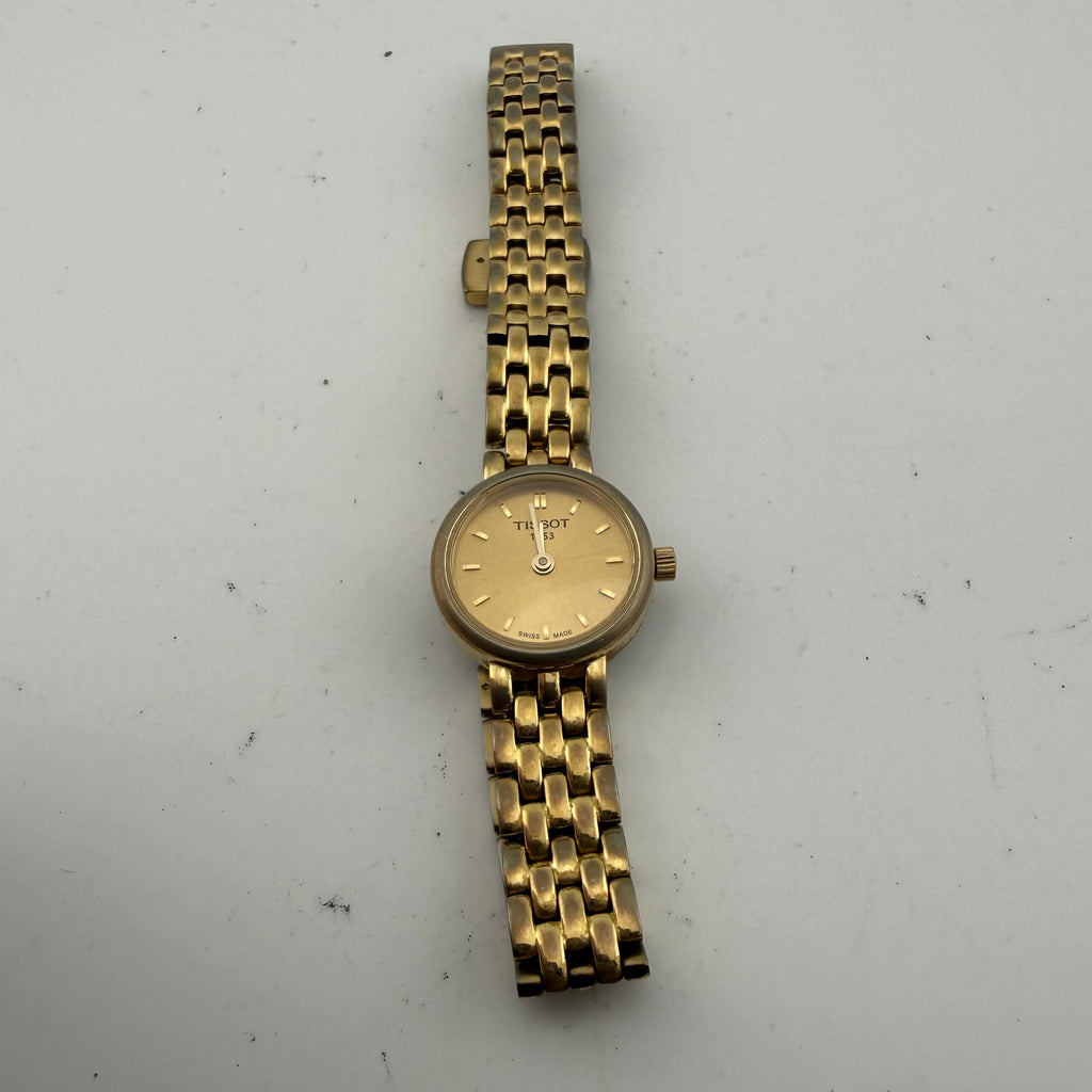 Tissot 1853 Ladies Gold Tone Swiss Made Quartz Bracelet Watch T083009A Fully Tested and  Working- £40.00