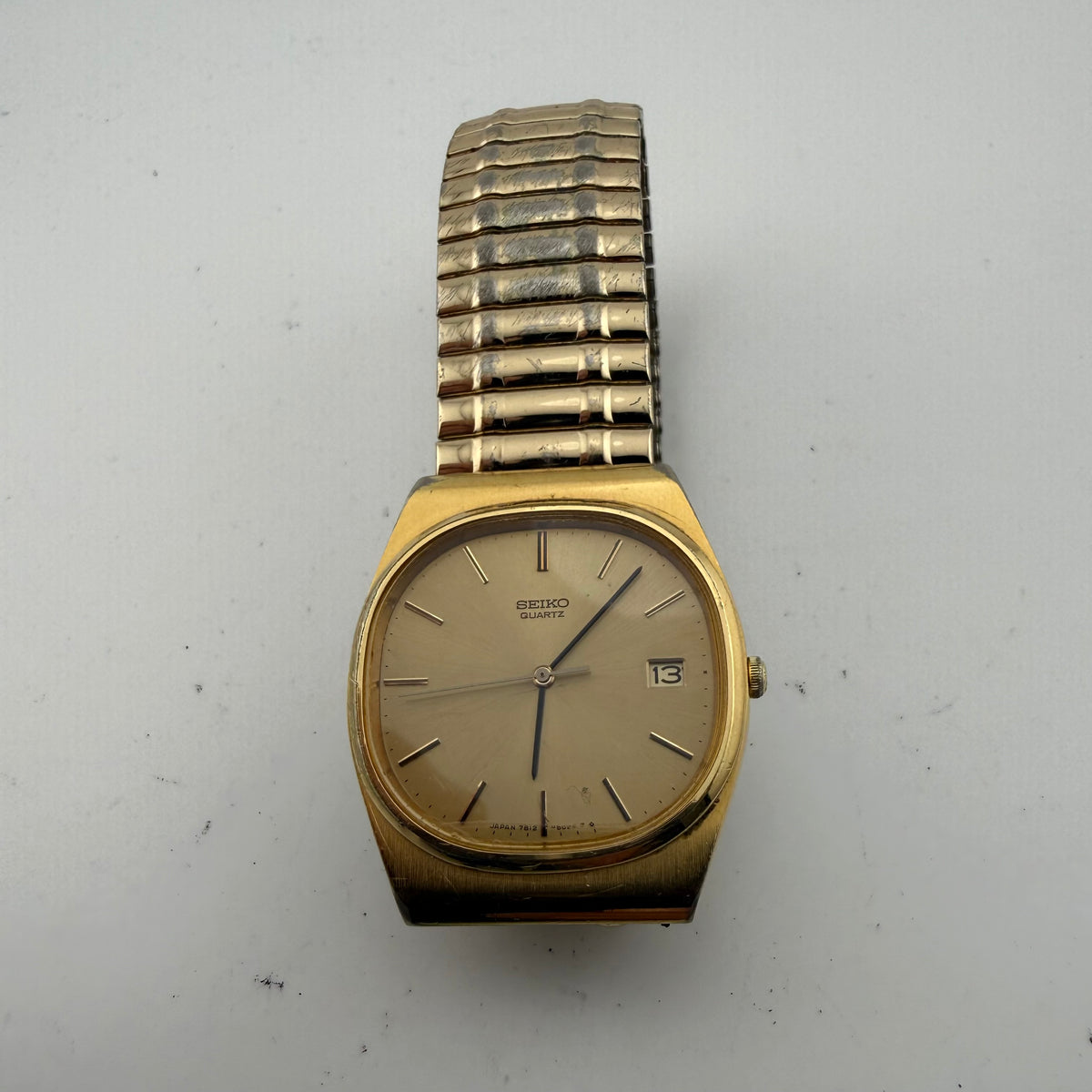 Vintage Seiko Quartz 7812-5009 Gold Tone August 1979 Watch (Fully Tested and working)- £75.00