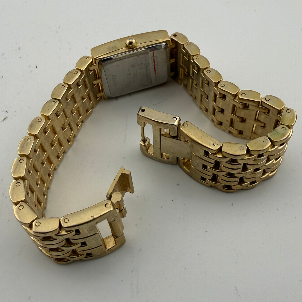 Citron CY973X Ladies Gold Tone Crystal Dial Quartz Bracelet Watch Fully Tested and Working