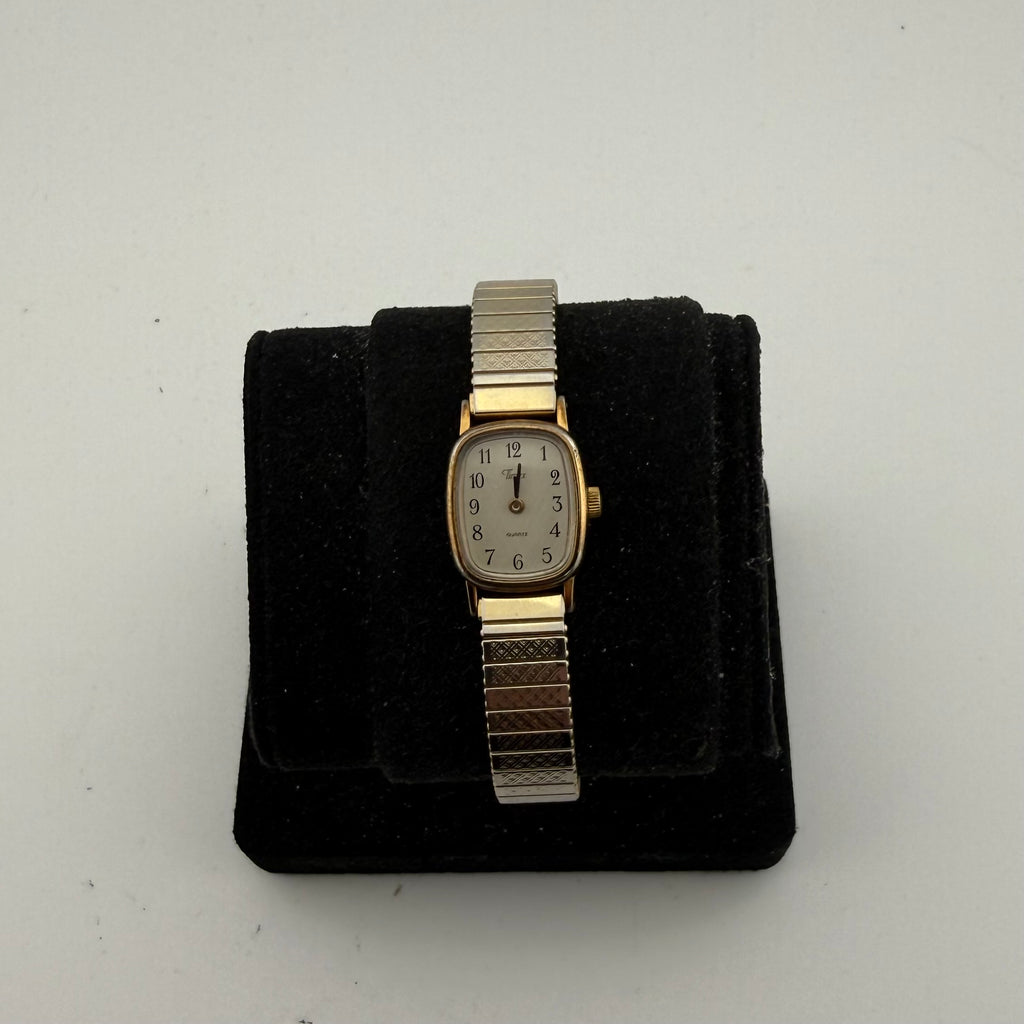 Vintage Timex T65 Ladies Gold Tone Quartz Watch Expansion Bracelet Fully Tested and Working- £10.00
