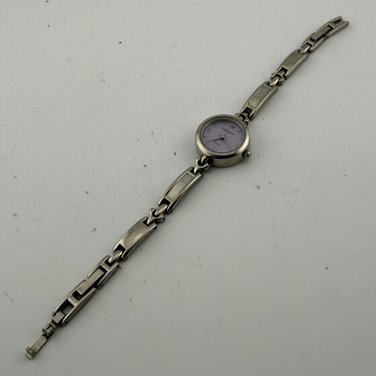 Philip Mercier CY-373X-CNL Ladies Purple Dial Quartz Bracelet Watch Fully Tested and Working- £15.00