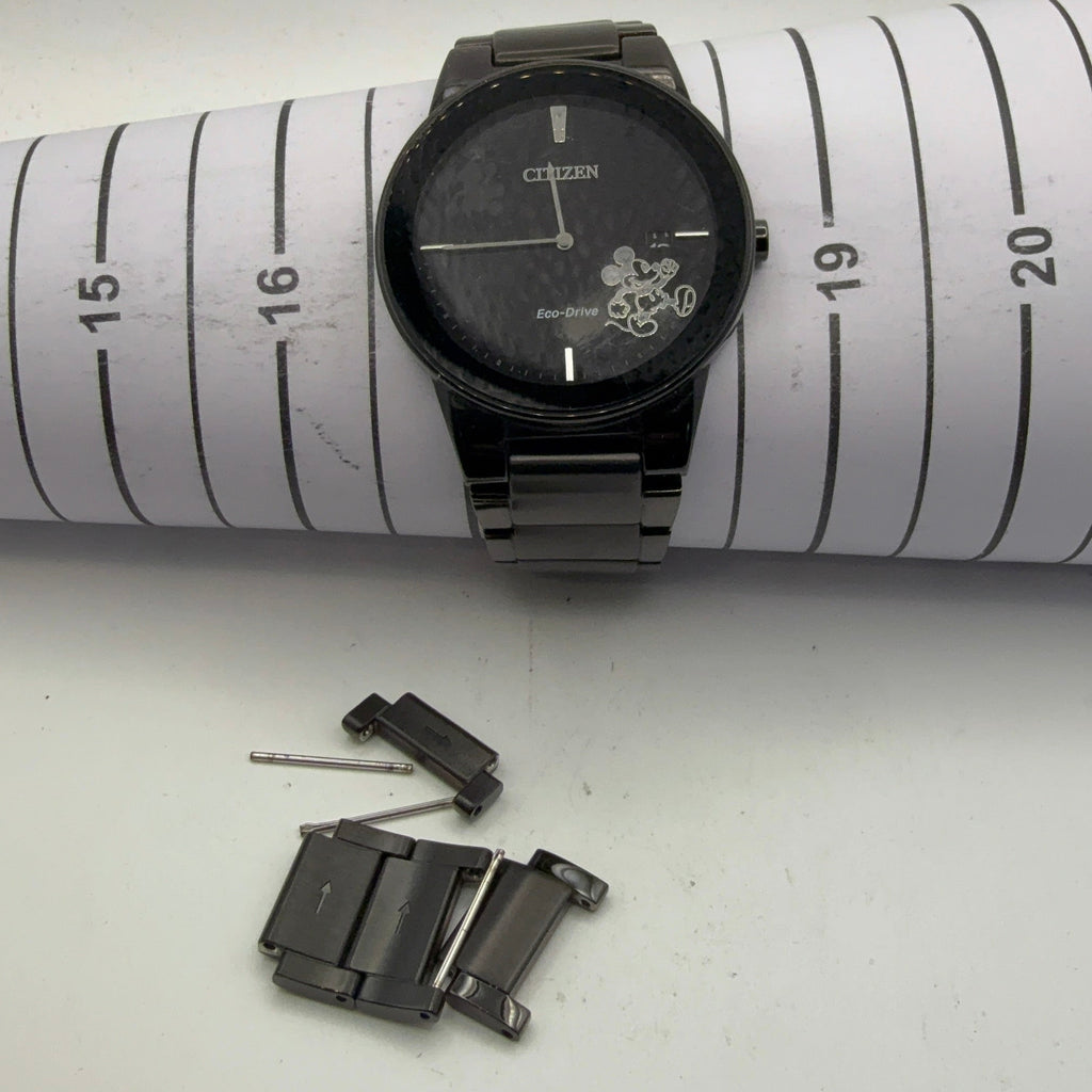 Citizen Eco-Drive Disney Mickey Mouse Black IP Watch (Fully Tested and Working)- £110.00