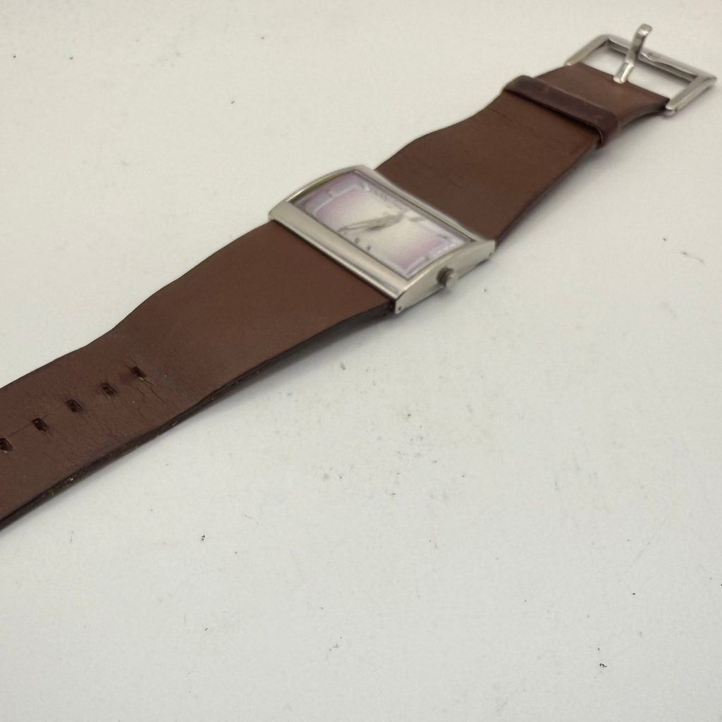 Storm Envy 11264 Wide Cuff Leather Strap Watch (Fully Tested and Working)- £35.00