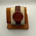 Tissot Woodwatch W150 Swiss Quartz Wooden Case Vintage 33mm Leather Strap (Fully Tested and Working)- £95.00
