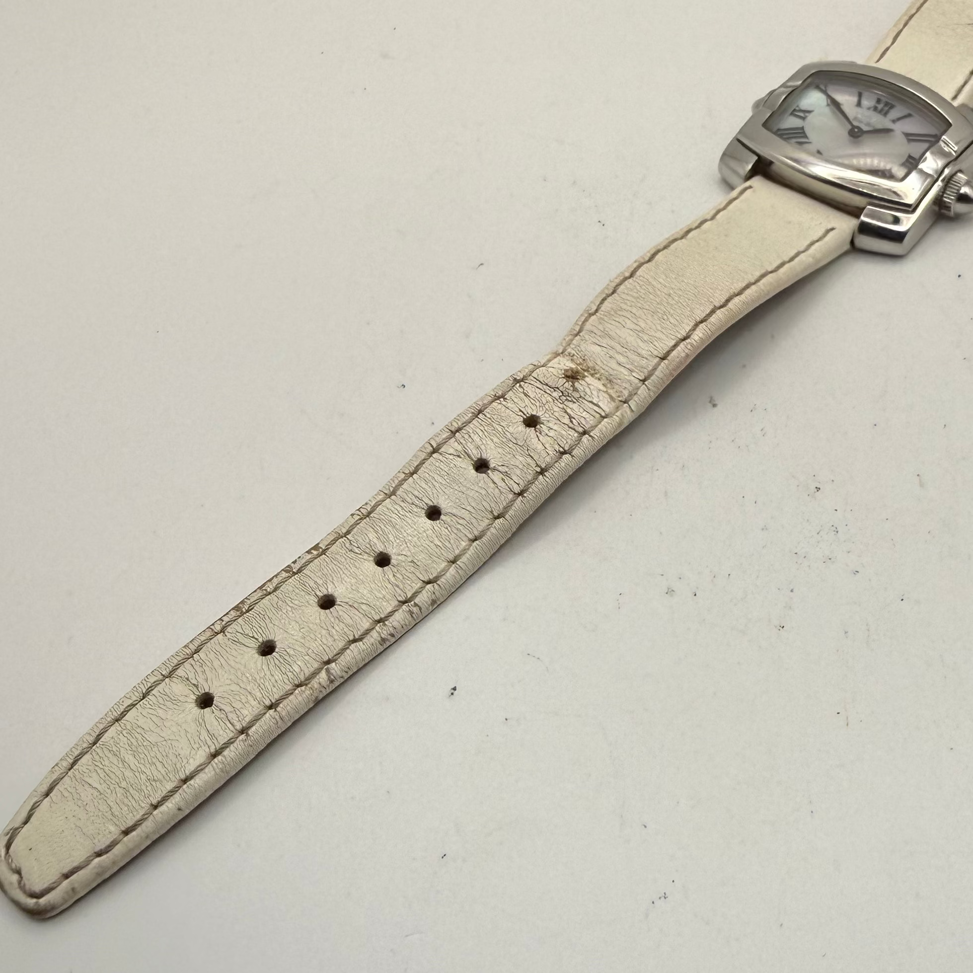 Citizen Eco-Drive Ladies Tank Watch White Dial Roman Numerals B023-S042718- £30.00