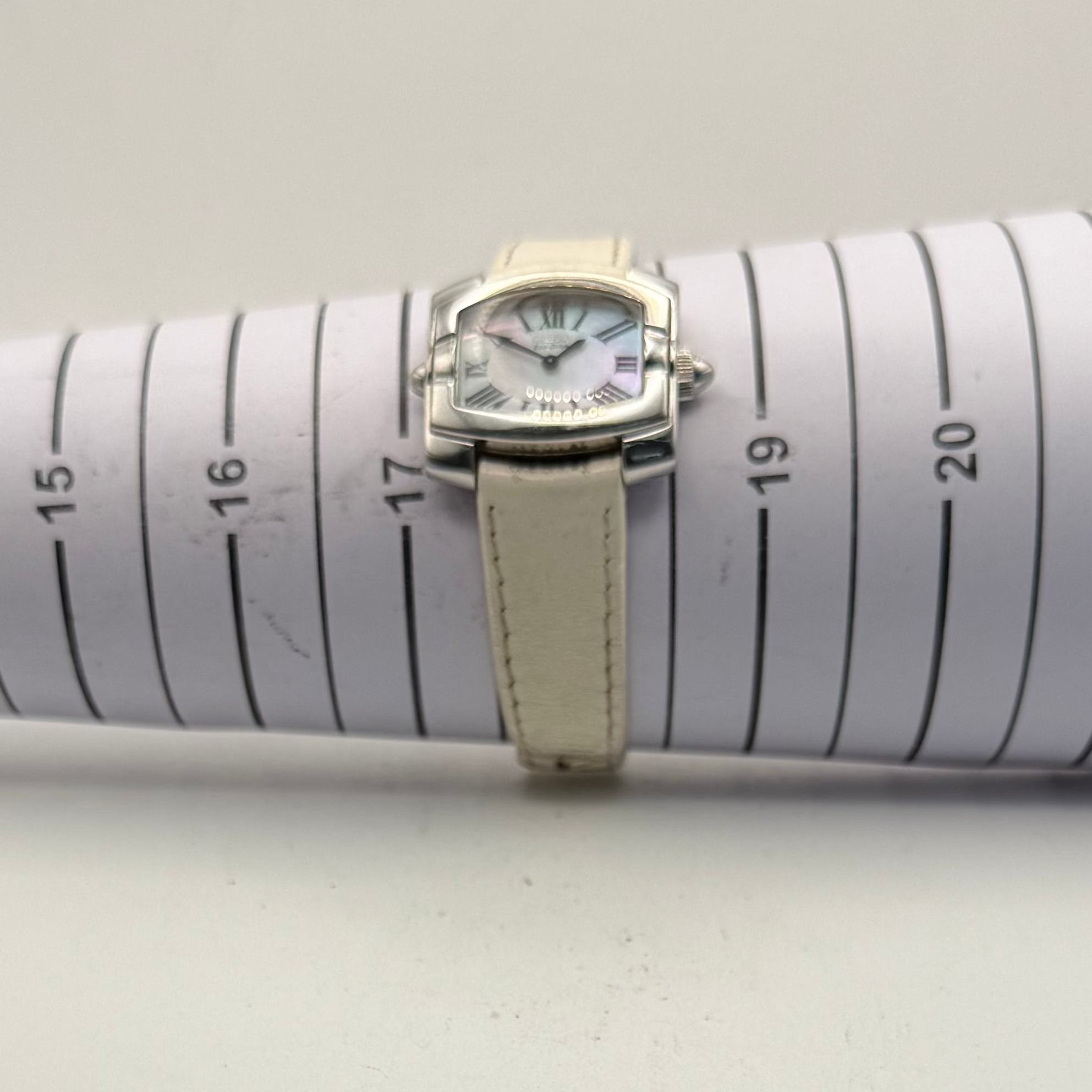 Citizen Eco-Drive Ladies Tank Watch White Dial Roman Numerals B023-S042718- £30.00