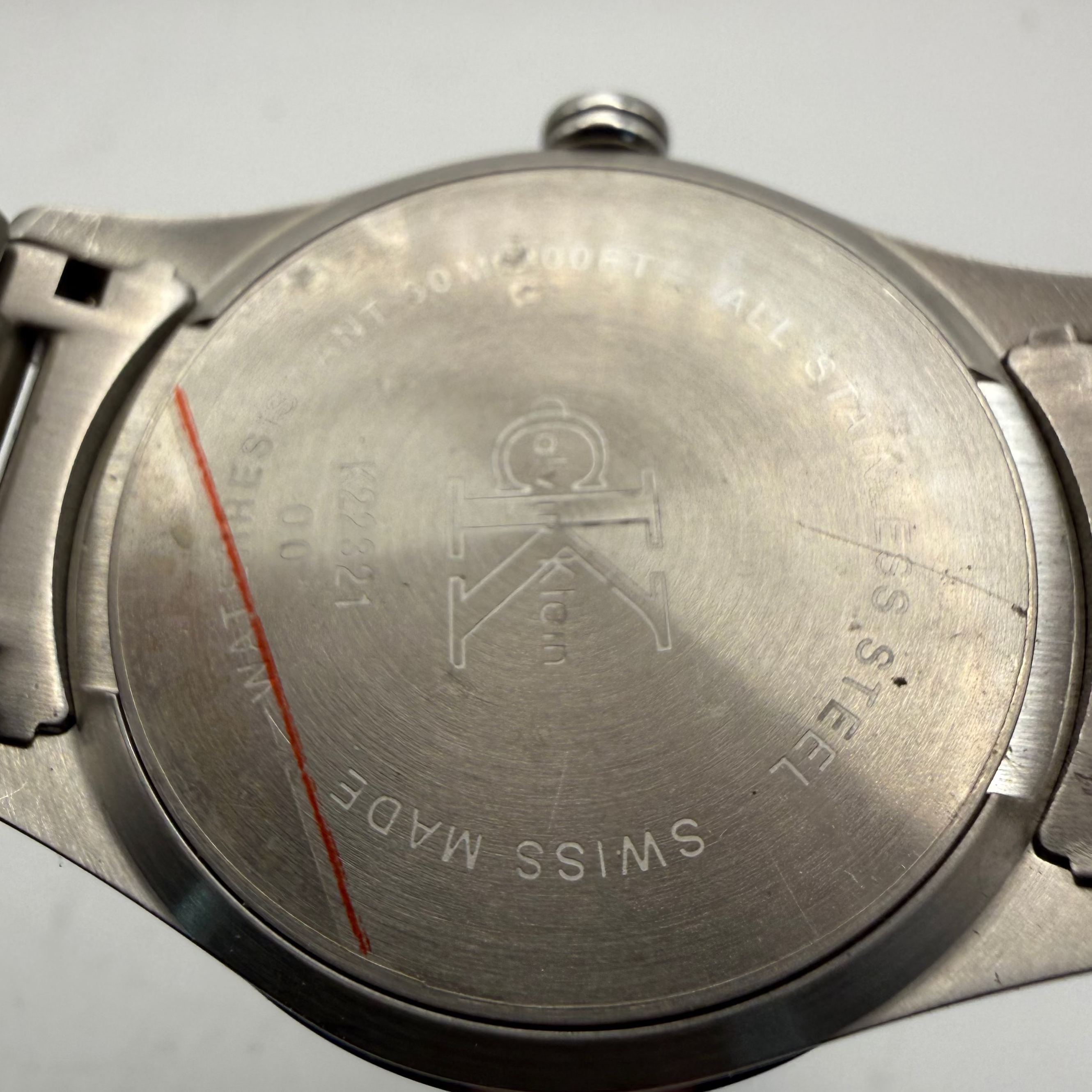 Calvin Klein K2G221 Swiss Made Men's Watch Black Dial Stainless Steel Boxed- £45.00