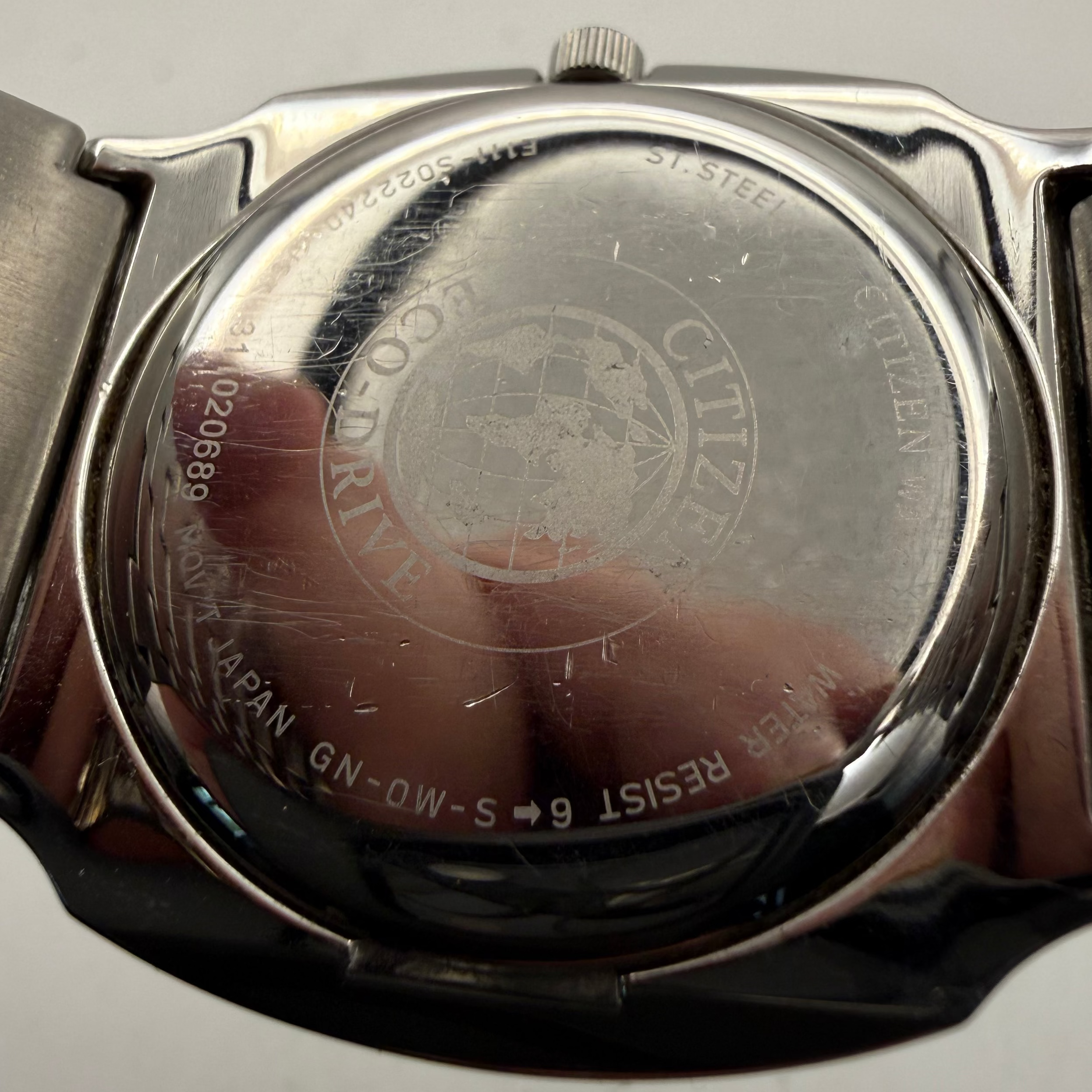 Citizen Eco-Drive Black Dial Stainless Steel Watch- £79.95