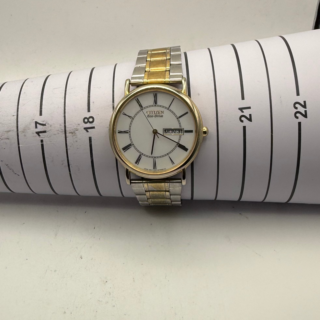 Citizen Eco-Drive E101-507219 Day-Date Two Tone Dress Watch- £89.99